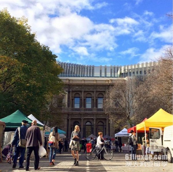 墨尔本大学校园内租房